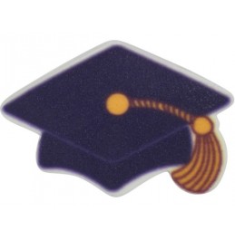 Chocolate Fortune Cookies  - Half Dipped with Graduation Cap