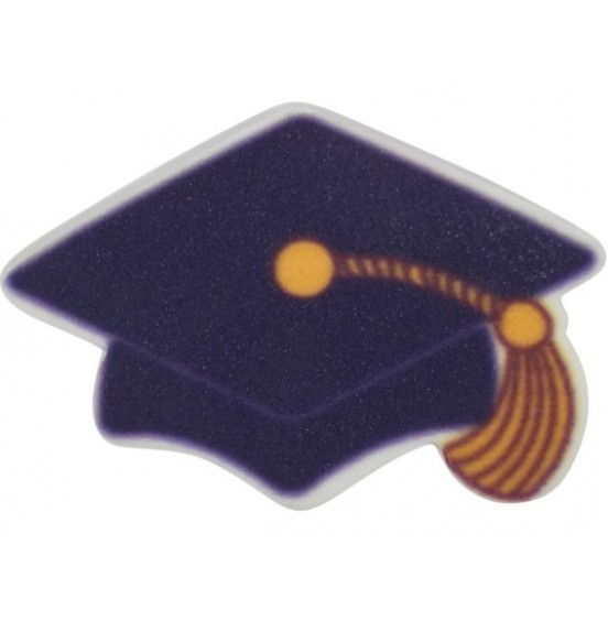 Chocolate Fortune Cookies - Graduation Cap 