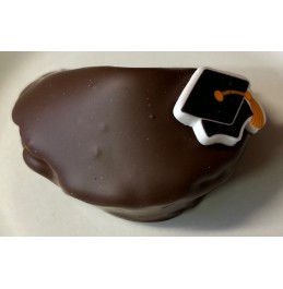 Chocolate Fortune Cookies - Graduation Cap 