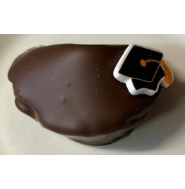 Chocolate Fortune Cookies - Graduation Cap 