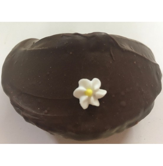 Chocolate Fortune Cookies  - Flower Decoration