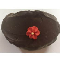 Chocolate Fortune Cookies  - Flower Decoration