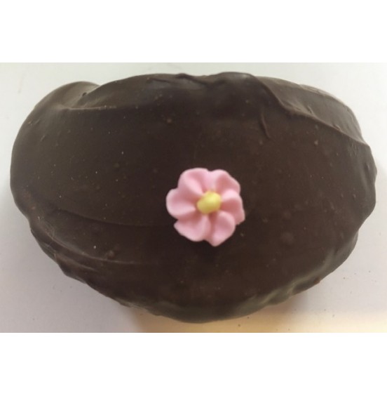 Chocolate Fortune Cookies  - Flower Decoration