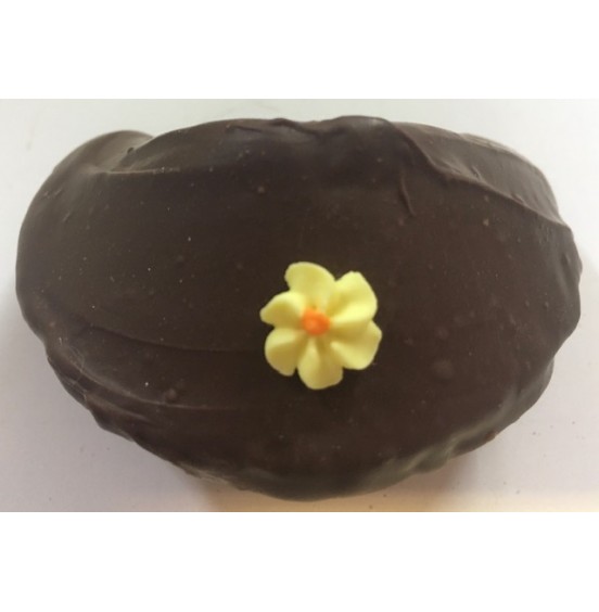 Chocolate Fortune Cookies  - Flower Decoration