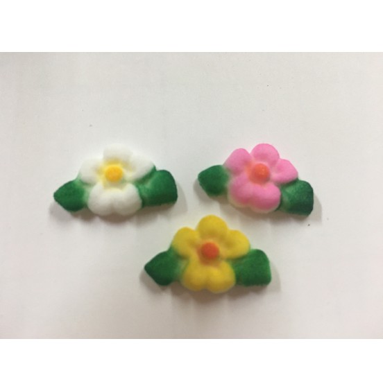 Chocolate Fortune Cookies - Leaf Flower