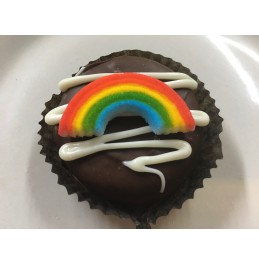 Chocolate Covered Oreo Cookie - Rainbow
