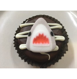 Chocolate Covered Oreo Cookie - Shark and Fin