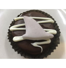 Chocolate Covered Oreo Cookie - Shark and Fin