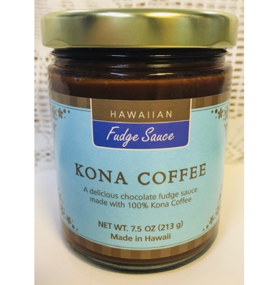 Hawaiian Fudge Sauce - 100% Kona Coffee