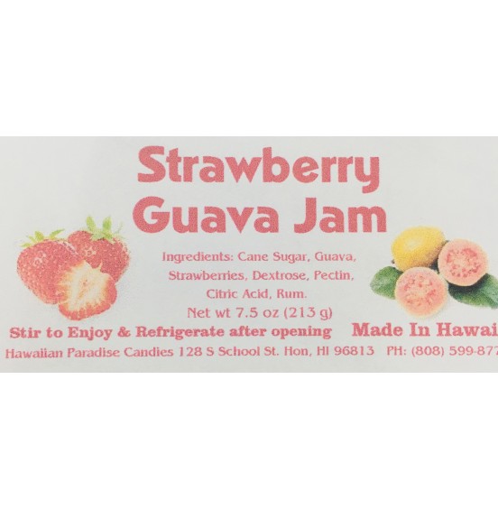Jam - Strawberry Guava