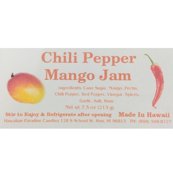 Jam - Chili Pepper Mango