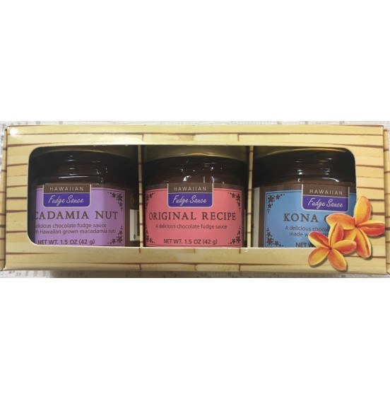 Hawaiian Fudge Sauce, Fruit Butter, Jam - Gift Set