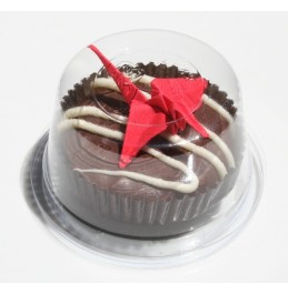 Chocolate Covered Oreo Cookie - Red Paper Crane