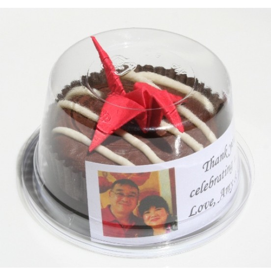 Chocolate Covered Oreo Cookie - Red Paper Crane