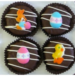 Chocolate Covered Oreo Cookie - Assorted Easter Decorations