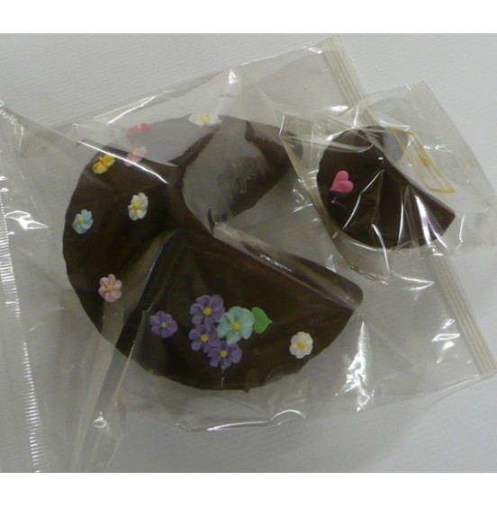 GIANT Chocolate Covered Fortune Cookie